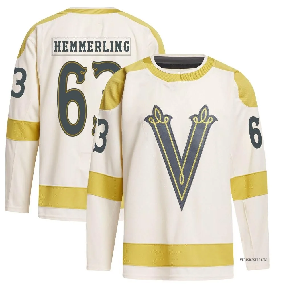 Authentic Ben Hemmerling Cream Vegas Golden Knights 2024 Winter Classic Primegreen Jersey - Men's