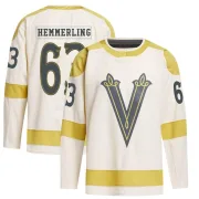 Authentic Ben Hemmerling Cream Vegas Golden Knights 2024 Winter Classic Primegreen Jersey - Men's