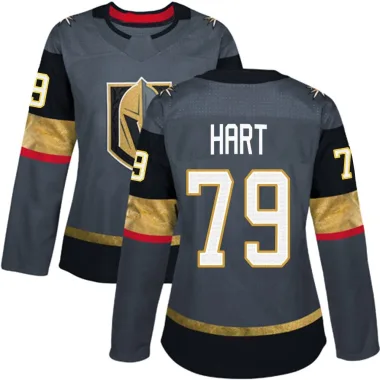 Authentic Carter Hart Gray Vegas Golden Knights Home Jersey - Women's