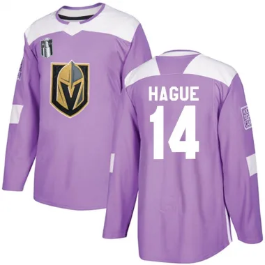 Nicolas Hague Men's Fanatics Branded Gray Vegas Golden Knights Alternate Breakaway Custom Jersey Size: Medium