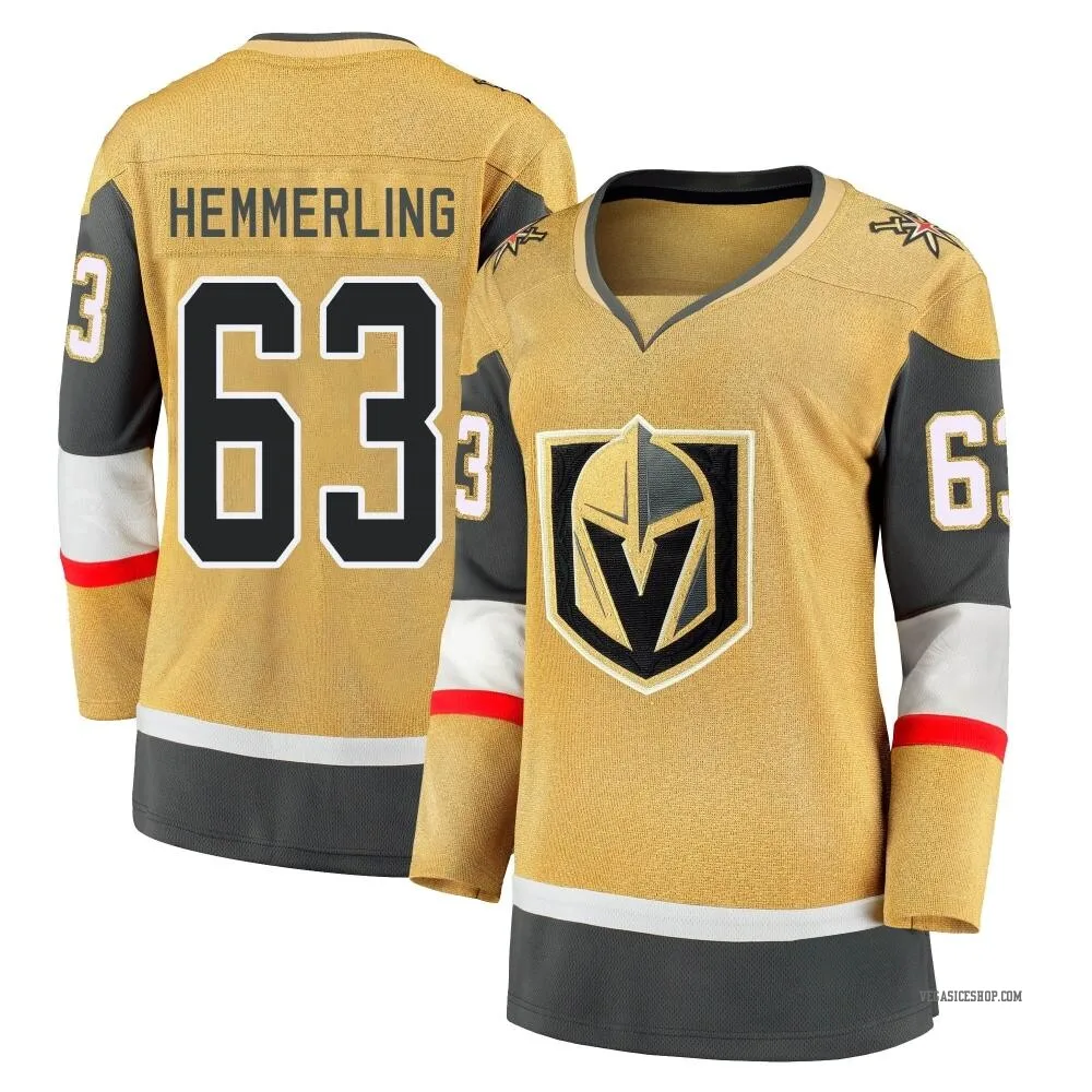 Breakaway Ben Hemmerling Gold Vegas Golden Knights 2020/21 Alternate Premier Jersey - Women's
