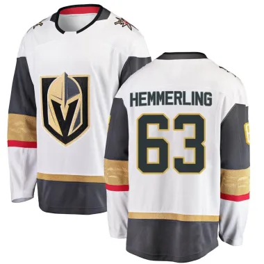 Breakaway Ben Hemmerling White Vegas Golden Knights Away Jersey - Youth