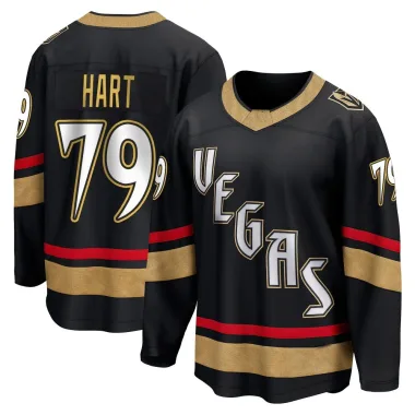 Breakaway Carter Hart Black Vegas Golden Knights Special Edition 2.0 Jersey - Men's