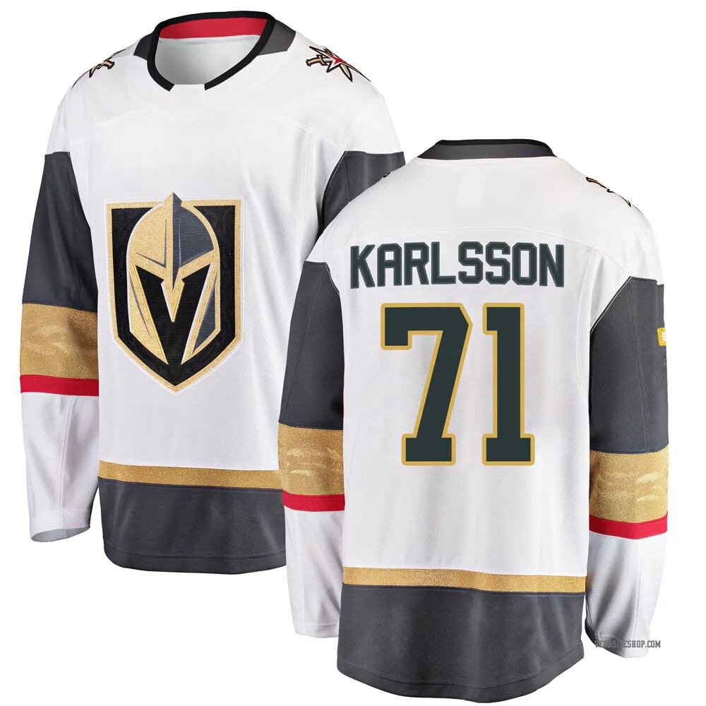 Breakaway William Karlsson White Vegas Golden Knights Away Jersey - Youth