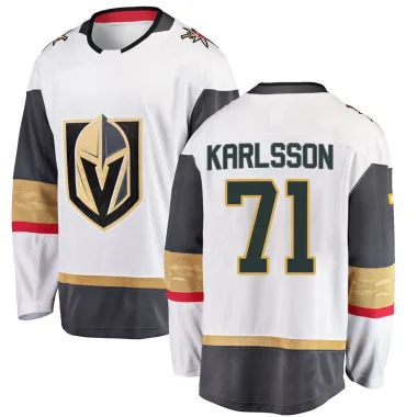 Breakaway William Karlsson White Vegas Golden Knights Away Jersey - Youth